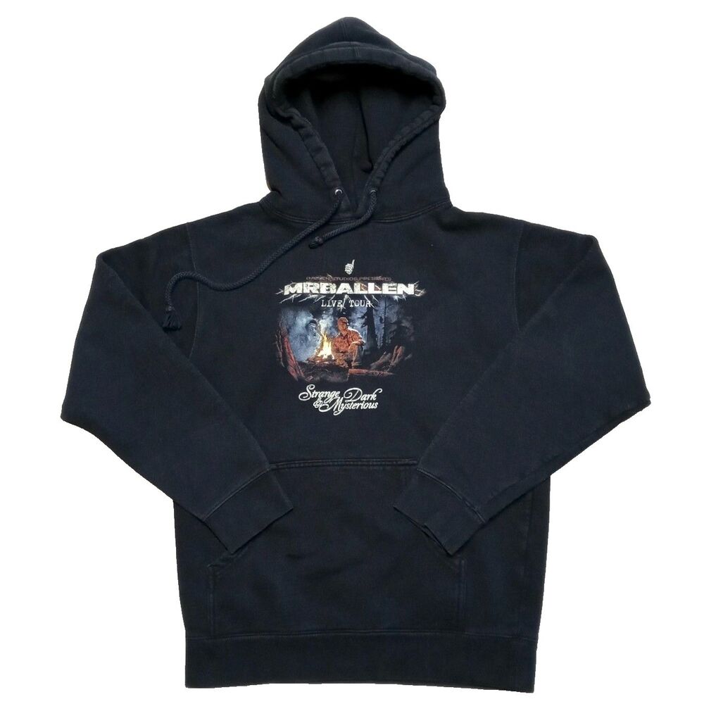 Mr Ballen Live Tour Strange Dark & Mysterious Hoodie Sweatshirt Size SMALL
